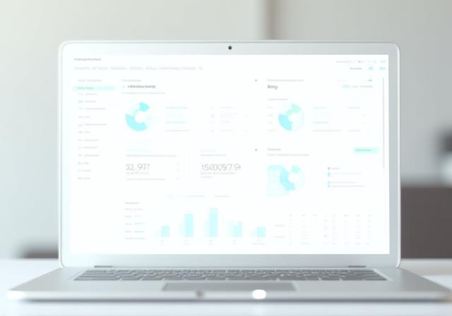 Property Dashboard Overview with key metrics